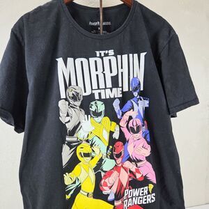2020 Hasbro Power Rangers It's Morphin Time Graphic T-Shirt C-Life Group Sz XL